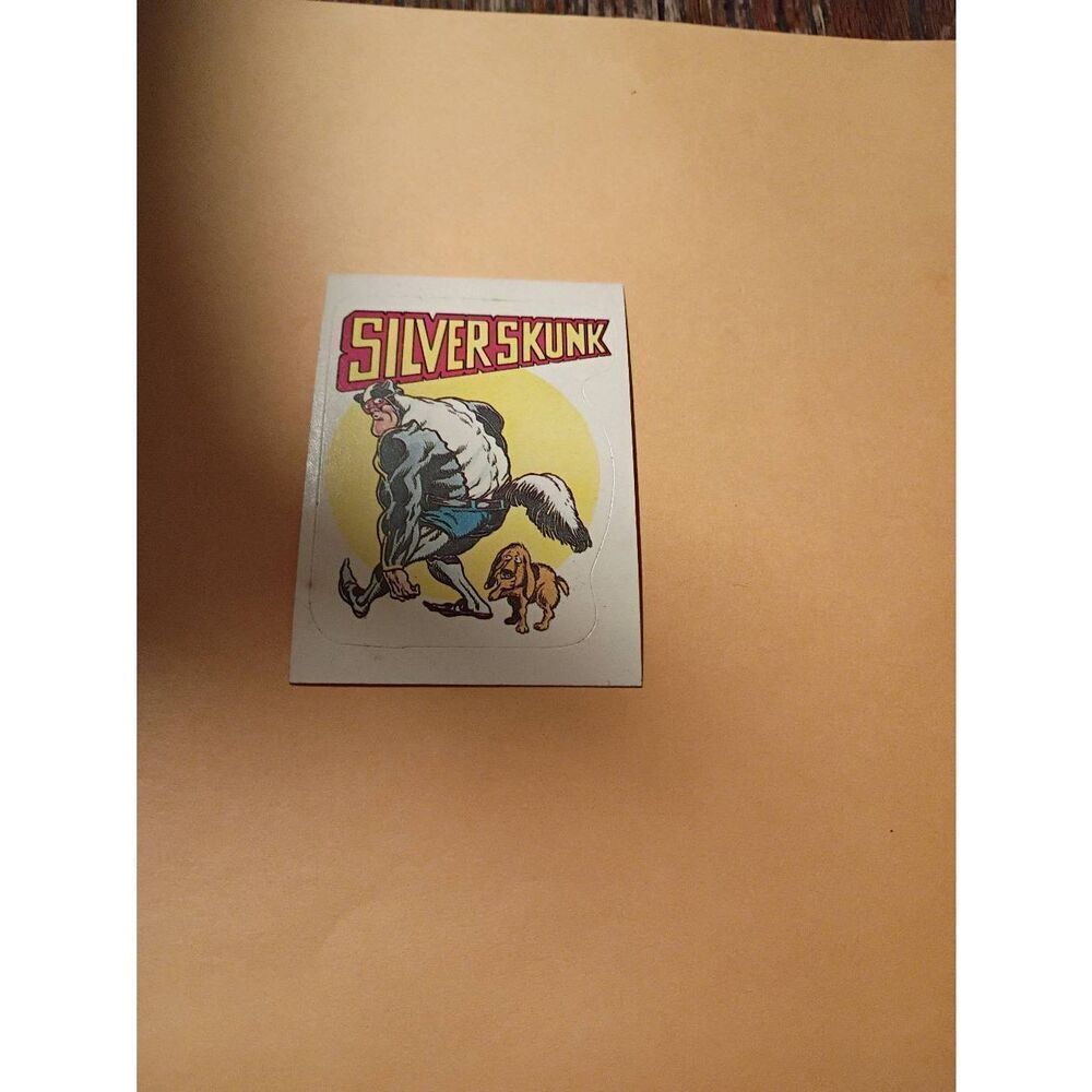 1983 General Mills Zero Heroes Trading Card Sticker Card Vintage #24